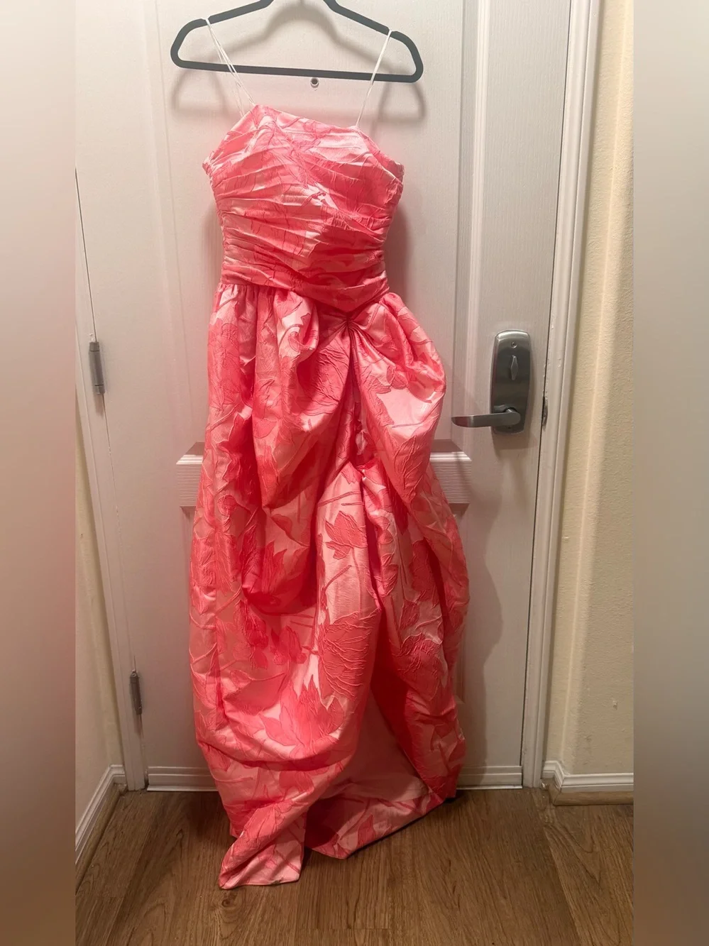 ELLIATT Dionne Strapless Gown in Pink Floral Evening Gown Size S NWT - Picture 4 of 7